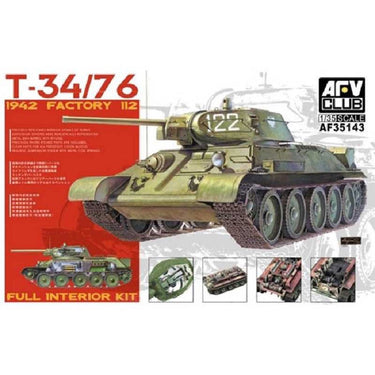 AFV 35143 1/35 T-34/76 1942 Factory 112